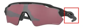 Patillas originales Oakley OO9208 Radar EV Path, color 96 · Negro mate