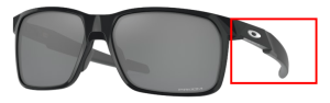 Patillas originales Oakley OO9460 Portal X, color 11 · Carbon