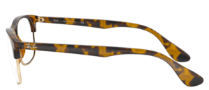Patillas originales Ray-Ban RB4319V, color 2012 · Habana