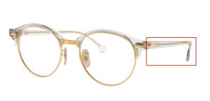 Patillas originales Ray-Ban RB4246V Vista, color 5762 · Trasparent