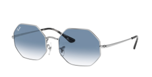 Gafas de Sol Ray-Ban 1972 OCTAGON, color 91493F · Plata