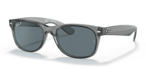 Ray-Ban 2132 NEW WAYFARER, color 64503R · Transparente gris