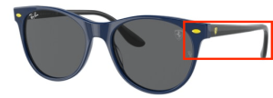 Patillas originales Ray-Ban RB2202, color F668 · Azul