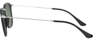 Patillas originales Ray-Ban RB2448N, color 901 · Negro