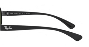Patillas originales Ray-Ban RB3379, color 004 · Gunmetal