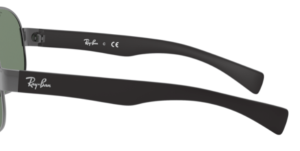 Patillas originales Ray-Ban RB3471 Pantalla, color 004 · Gunmetal