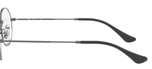 Patillas originales Ray-Ban RB3547V Vista, color 2502 · Gunmetal