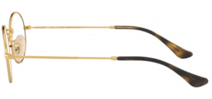 Patillas originales Ray-Ban RB3547V Vista, color 2945 · Oro sobre superior habana