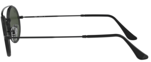 Patillas originales Ray-Ban RB3847N, color 9120 · Negro