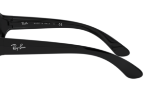 Patillas originales Ray-Ban RB4026, color 601 · Negro