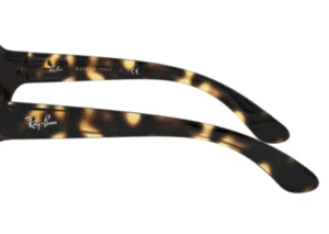 Patillas originales Ray-Ban RB4026, color 710 · Habana claro