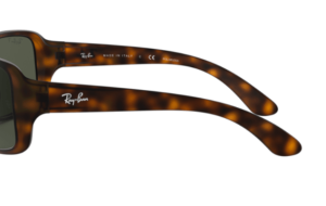Patillas originales Ray-Ban RB4068, color 894 · Habana mate