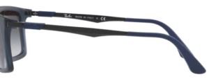 Patillas originales Ray-Ban RB4214, color 601 · Negro