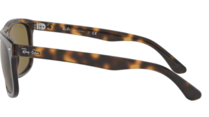 Patillas originales Ray-Ban RB4226, color 710 · Habana claro