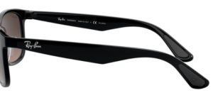 Patillas originales Ray-Ban RB4263, color 601 · Negro