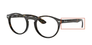 Patillas originales Ray-Ban RB5283 Vista, color 2012 · Habana oscuro