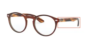 Patillas originales Ray-Ban RB5283 Vista, color 5677 · Superior marrón habana/horn beige
