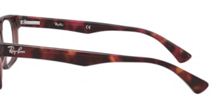Patillas originales Ray-Ban RB5286 Vista, color 5628 · Opal marrón