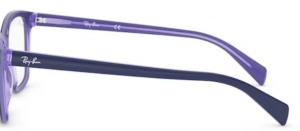 Patillas originales Ray-Ban RB5362 Vista, color 5776 · Azul transparet violeta