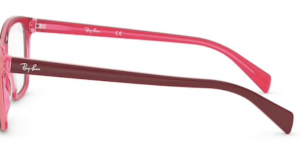 Patillas originales Ray-Ban RB5362 Vista, color 5777 · Fuxia rosa fuxia