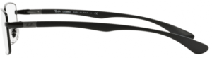 Patillas originales Ray-Ban RB6286 Vista, color 2509 · Negro brillo