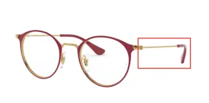 Patillas originales Ray-Ban RB6378 Vista, color 3028 · Oro sobre superior amaranth
