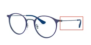 Patillas originales Ray-Ban RB6378 Vista, color 3068 · Azul sobre azul transparente