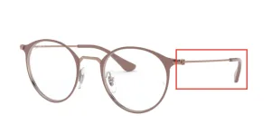 Patillas originales Ray-Ban RB6378 Vista, color 2973 · Cooper sobre superior ligth marrón