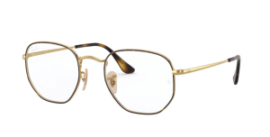 Patillas originales Ray-Ban RB6448 Vista, color 2945 · Oro sobre superior habana