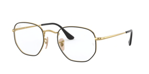 Patillas originales Ray-Ban RB6448 Vista, color 2991 · Oro sobre superior negro