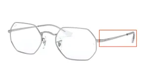 Patillas originales Ray-Ban RB6456 Vista, color 2501 · Plata