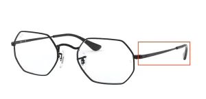 Patillas originales Ray-Ban RB6456 Vista, color 2509 · Negro brillo