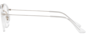 Patillas originales Ray-Ban RB7098 Vista, color 2001 · Blanco trasparent