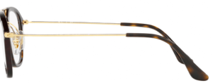Patillas originales Ray-Ban RB7098 Vista, color 2012 · Habana oscuro