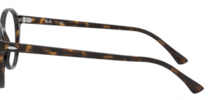 Patillas originales Ray-Ban RB7118 Vista, color 2012 · Habana oscuro