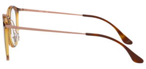 Patillas originales Ray-Ban RB7140 Vista, color 5687 · Rojo habana