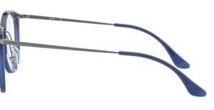 Patillas originales Ray-Ban RB7140 Vista, color 5752 · Trasparent azul