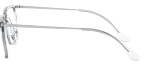 Patillas originales Ray-Ban RB7140 Vista, color 2001 · Blanco trasparent