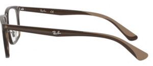 Patillas originales Ray-Ban RB7148 Vista, color 2012 · Habana oscuro