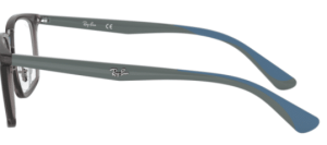 Patillas originales Ray-Ban RB7148 Vista, color 5760 · Trasparent gris