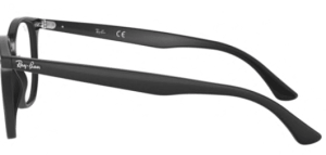 Patillas originales Ray-Ban RB7151 Vista HEXAGONAL, color 2000 · Negro brillo