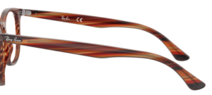 Patillas originales Ray-Ban RB7159 Vista, color 8064 · Rosa habana