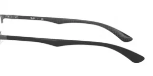 Patillas originales Ray-Ban RB8413, color 2620 · Mate gunmetal