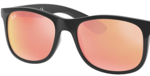 Lentes originales Ray-Ban RB9062 Junior, color 2Y · Cooper espejo · plástico