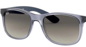 Lentes originales Ray-Ban RB9062 Junior, color 11 · Gris degradado · plástico