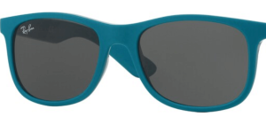 Lentes originales Ray-Ban RB9062 Junior, color 87 · Gris · plástico