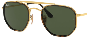 Ray-Ban RB3648M THE MARSHAL II, color 001 · Arista