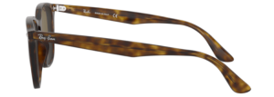 Patillas originales Ray-Ban RB4258, color 710 · Habana claro