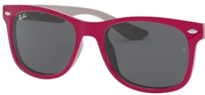 Cristales originales Ray-Ban RB9052S Junior JUNIOR NEW WAYFARER, color 87 · Gris · plástico