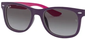 Cristales originales Ray-Ban RB9052S Junior JUNIOR NEW WAYFARER, color 8G · Gris degradado · plástico